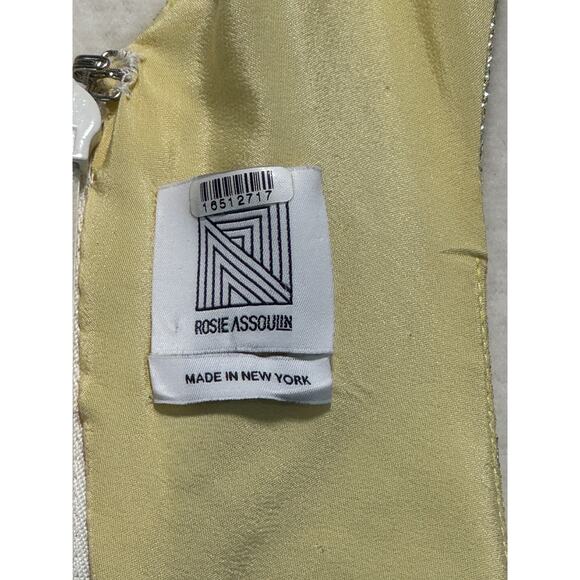 Rosie Assoulin Two Tone Halter Vampire Designer Dress, Size 0, Retail. $1795 - Picture 4 of 11